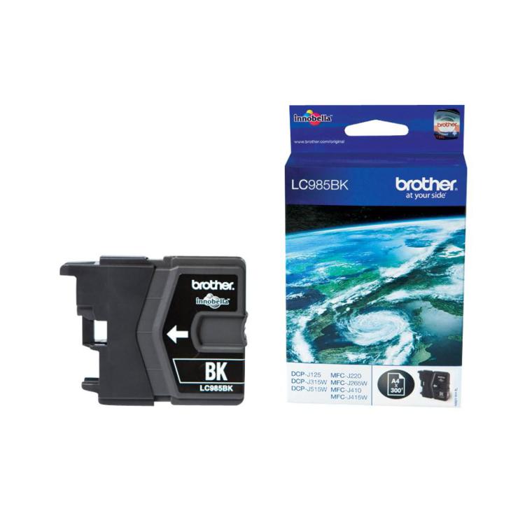 LC-985BK INK CARTRIDGE BLACK/F/ DCP-125J DCP-J315W MFC-J265W