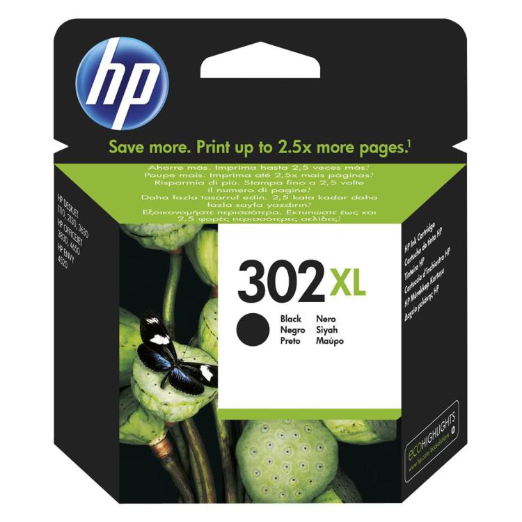 HP nr 302XL czarny F6U68AE