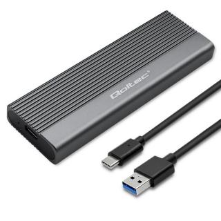 Obudowa | kieszeń na dysk SSD M.2 | SATA | NGFF | USB-C |...