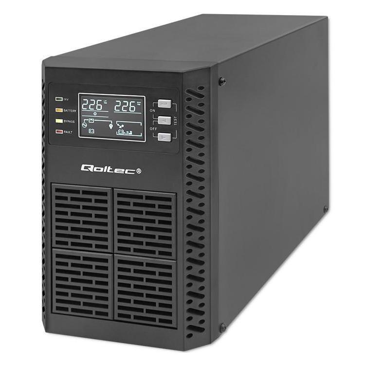 Zasilacz awaryjny UPS 1kVA | 1000W | Power Factor 1.0 | LCD | EPO| USB | On-line