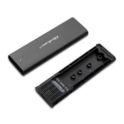 Obudowa/kieszeń Qoltec do dysków M.2 SATA SSD | NGFF | USB typ C