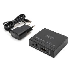 Rozdzielacz/Splitter HDMI DIGITUS 2-portowy 4K/30Hz EDID HDCP1.4