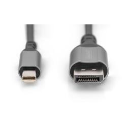 Kabel adapter DIGITUS PREMIUM miniDisplayPort -...