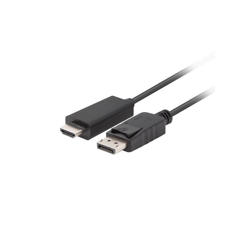 Kabel adapter Lanberg DisplayPort (M) V1.1 - HDMI (M) 1m czarny