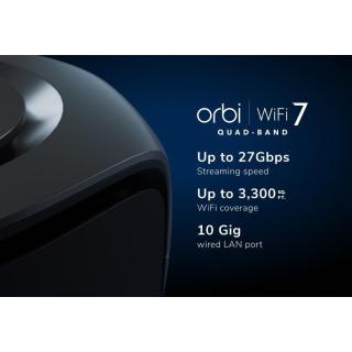 Satelita RBE970B System WiFi 7 Orbi Satellite black