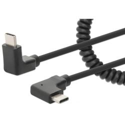 Kabel zasilający Manhattan USB-C 60W/3A do szybkiego...