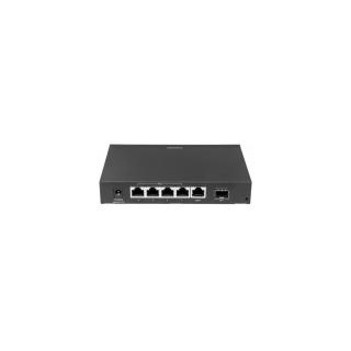 Switch niezarządzalny Intellinet 4x 10/100/1000 Mbps PoE+ 80W + 1xSFP/1xRJ45 Combo desktop