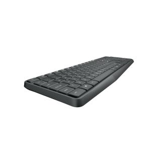 Zestaw klawiatura + mysz membranowa Logitech MK235 920-007931 (USB 3.0 kolor szary optyczna)