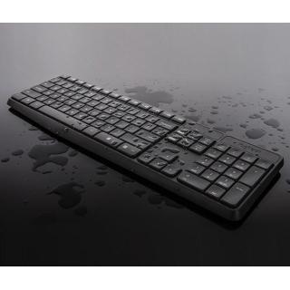 Zestaw klawiatura + mysz membranowa Logitech MK235 920-007931 (USB 3.0 kolor szary optyczna)