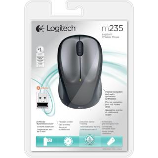 Mysz Logitech M235 910-002201 (optyczna 800 DPI kolor szary)