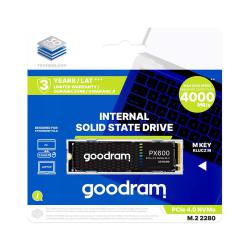 Dysk SSD GOODRAM PX600 1TB PCIe NVMe M.2 2280 (5000/3200)