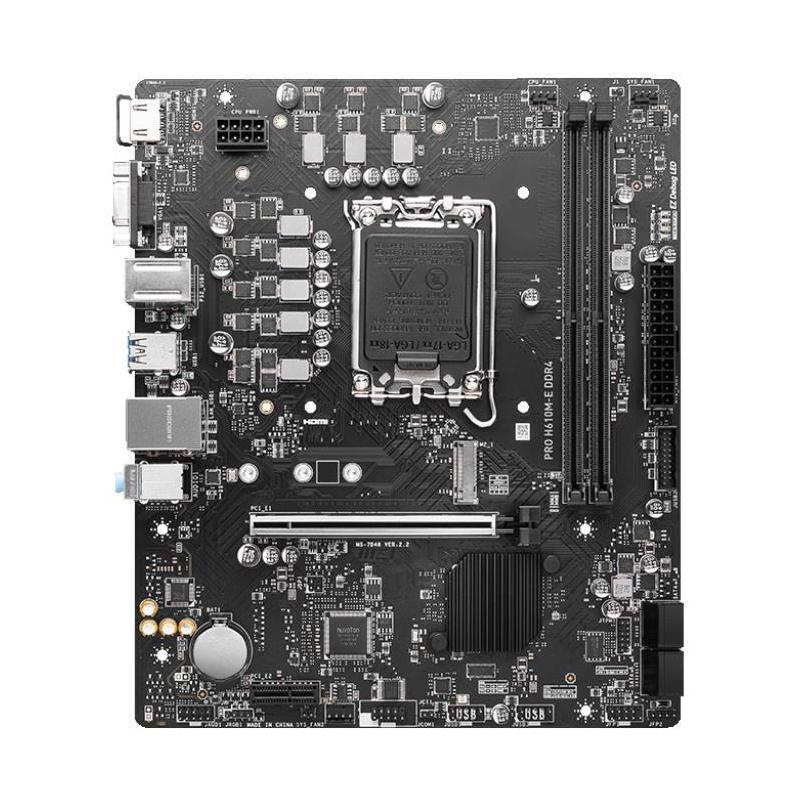 Płyta MSI PRO H610M-E DDR4 /H610/DDR4/SATA3/M.2/USB3.0/PCIe4.0/s.1700/mATX