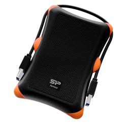 Dysk zewnętrzny HDD Silicon Power Armor A30 (1TB 2.5" USB 3.2 5400 obr/min Orange-Black SP010TBPHDA30S3K)