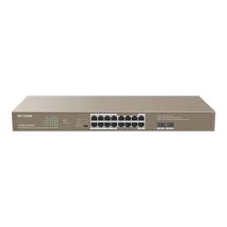 Switch niezarządzalny IP-COM By Tenda G1118P-16-250W 16x...