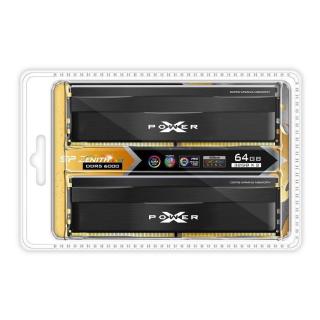 Pamięć DDR5 Silicon Power XPOWER Zenith RGB Gaming 64GB (2x32GB) 6000 MHz CL30 1,35V Black