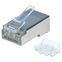 Wtyk Intellinet RJ45 8P/8C STP Cat.6a drut / linka 50szt.