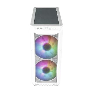 COOLER MASTER OBUOWA HAF 500 MIDI TOWER ARGB BIAŁA H500-WGNN-S00