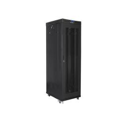 Szafa instalacyjna Rack stojąca 19" 42U 600x1000 czarna...