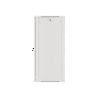 Szafa Rack Lanberg WF01-6627-10S (27U 1300mm / 600mm / 600 mm wisząca Szklane 19'' szary)