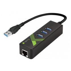 Karta sieciowa / Adapter Techly USB 3.0 na Gigabit RJ45...