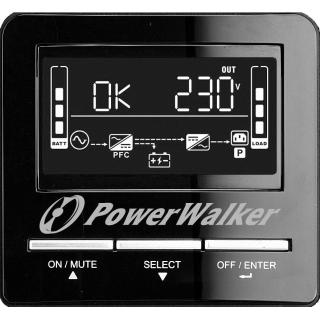 POWER WALKER UPS LINE-IN VI 3000 CW FR 3000VA, 3X 230V PL, USB, RS-232, LCD, EPO