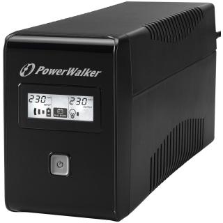 POWER WALKER UPS LINE-IN VI 850 LCD 850VA 2X SCHUKO,...