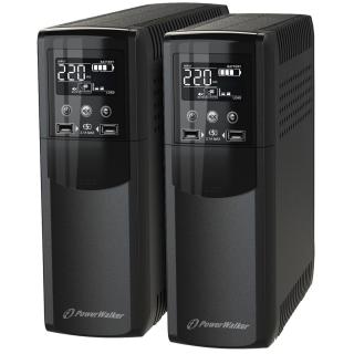 Zasilacz awaryjny UPS POWER WALKER VI 600 CSW FR (Desktop 600VA)