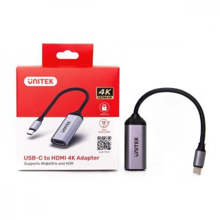 Adapter USB-C - HDMI 2.0 4K 60Hz M/F V1420A