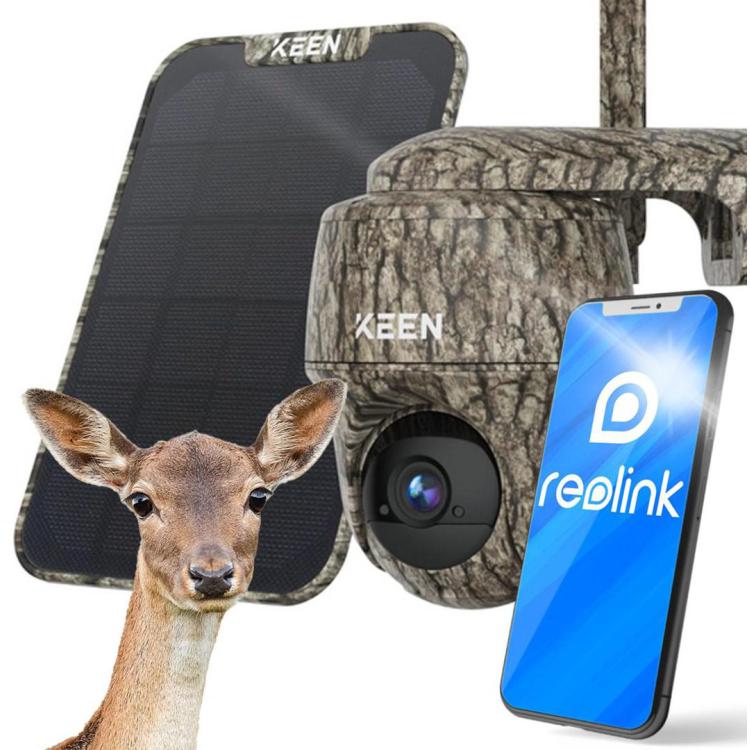 Kamera IP Reolink KEEN Ranger PT + Panel Solarny 4MP 3G/4G IR 10m