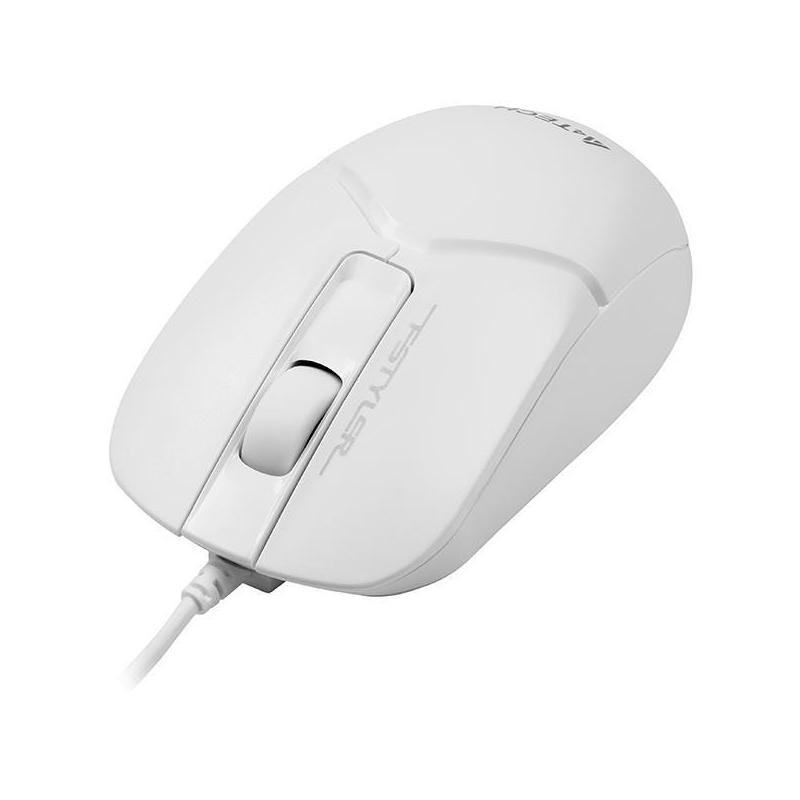 Mysz przewodowa A4tech FSTYLER FM12S White (Silent)