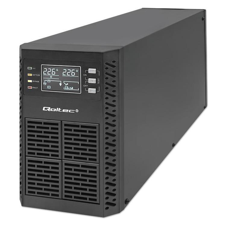 Zasilacz awaryjny UPS 2kVA | 2000W | Power Factor 1.0 | LCD | EPO| USB | On-line