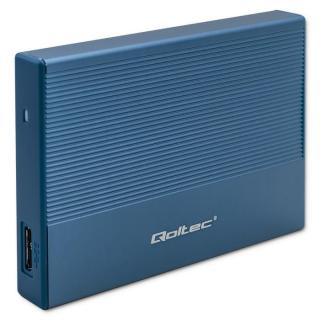 Obudowa | Kieszeń na dysk SSD HDD 2.5" | SATA | USB 3.0 | Super speed 5Gb/s | 2TB | Niebieskia