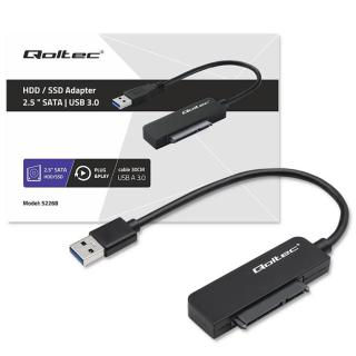 Adapter SATA | Przejściówka na dysk SSD HDD 2.5" | USB 3.0 | Super speed 5Gb/s | 2TB