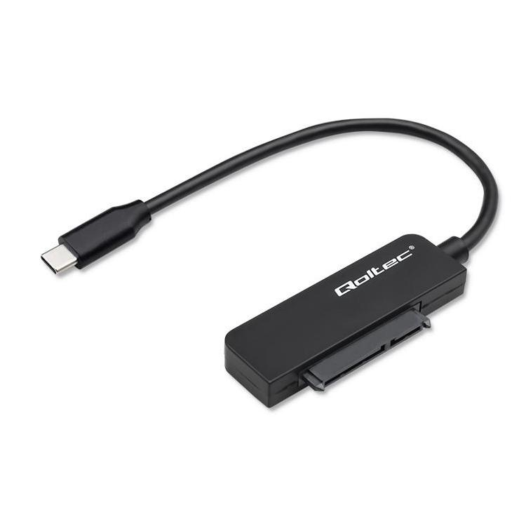 Adapter SATA | Przejściówka na dysk SSD HDD 2.5" | USB-C | Super speed 5Gb/s | 2TB