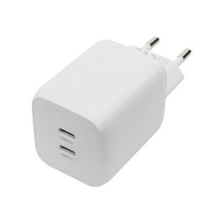 Ładowarka sieciowa zasilacz GaN 2x USB-C PD 3.0 max. 65W...