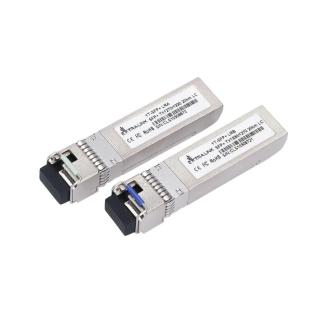 Extralink SFP+ 10G | Moduł SFP+ WDM | 10Gbps 1270/1330nm, single mode, 20km, LC, DOM, para, dedykowany dla HP/ARUBA