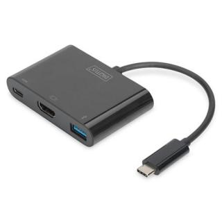 Multi Adapter HDMI, USB C, USB A na USB 3.1 Typ C4K 30Hz...