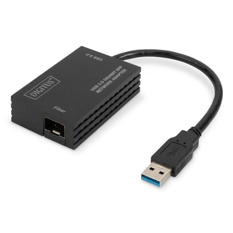 Adapter USB 3.0 typ A na Gigabit port SFP (bez modułu SFP)