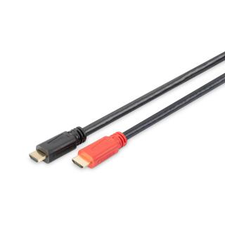 Kabel połączeniowy ze wzmacniaczem HDMI 1.4 High Speed 1080p60Hz FHD HDMI A/HDMI A M/M czarny 15m