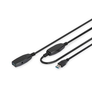 Kabel przedłużający USB 3.0 SuperSpeed 15mTyp USB A/USB A...