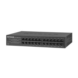 24-PORT GE UNMANAGED SWITCH/WALL AND RACKMOUNT