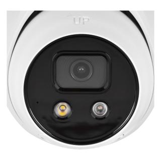 Hikvision | Kamera IP obsługiwana przez DARKFIGHTER | DS-2CD2346G2-ISU/SL F2.8 | Kopuła | 4 MP | 2,8 mm | Zasilanie przez sieć