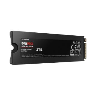 SSD PCIE G4 M.2 NVME 2TB W/HS/990 PRO MZ-V9P2T0GW SAMSUNG