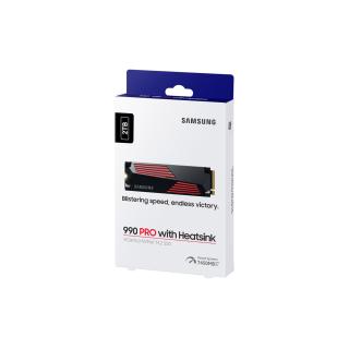 SSD PCIE G4 M.2 NVME 2TB W/HS/990 PRO MZ-V9P2T0GW SAMSUNG