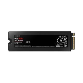 SSD PCIE G4 M.2 NVME 2TB W/HS/990 PRO MZ-V9P2T0GW SAMSUNG