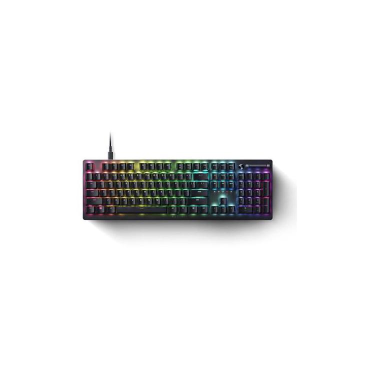 Klawiatura do gier Razer Deathstalker V2 Pro Klawiatura do gier Światło LED RGB Amerykańskie przewodowe czarne niskoprofilowe