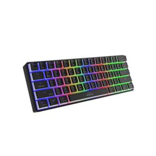 Genesis THOR 660 RGB Klawiatura do gier Światło LED RGB US Bezprzewodowe/przewodowe 1,5 m Połączenie bezprzewodowe Gateron Red