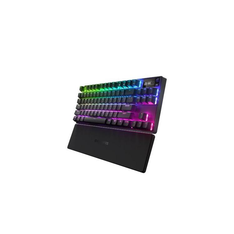 Klawiatura gamingowa SteelSeries Apex Pro TKL (2023), podświetlenie LED RGB, US, czarny, bezprzewodowy