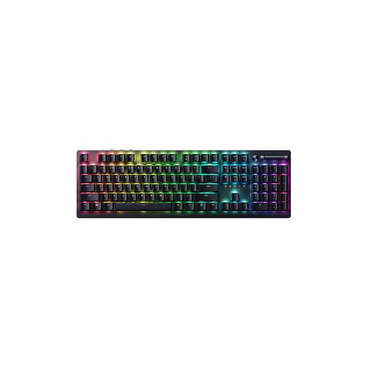 Klawiatura Razer Gaming Keyboard Deathstalker V2 RGB LED light, US, Przewodowa, Czarna, Przełączniki optyczne (liniowe),