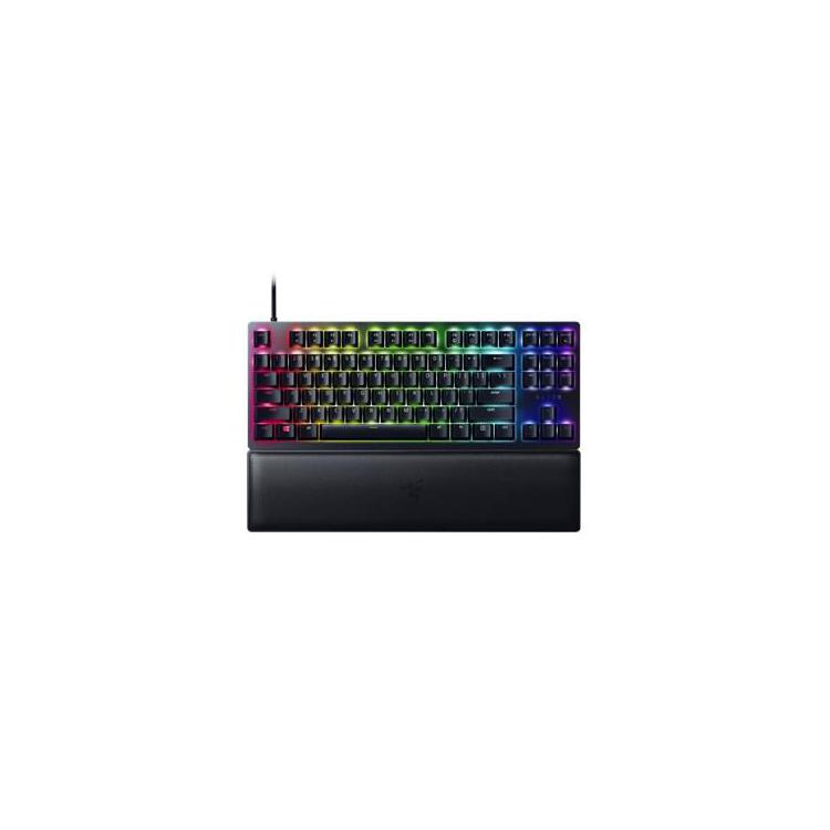 Razer Huntsman V2 Tenkeyless Gaming keyboard Optical Gaming Keyboard RGB LED light US Wired Linear Red Switch